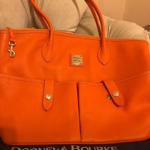 Dooney & Bourke Pebble-grain Leather Tote